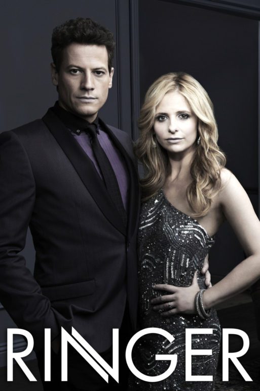 promotional poster for the Tv show "ringer"