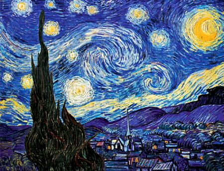 Van Gogh's "starry night"