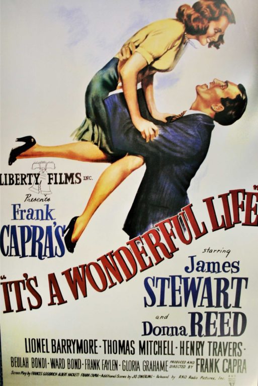 poster for the movie "its a wonderful life"