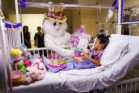 Easter Bunny, Children, Hospital, Illness