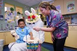 Easter Bunny, Children, Hospital, Illness