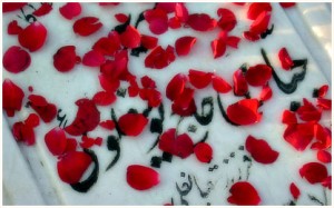 Flowers, Red, Iran, Iranian traditional practices, death, dying, sevenponds.com