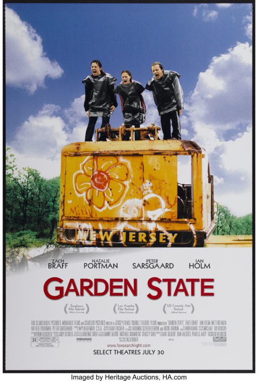 poster for the 2004 movie "garden state"