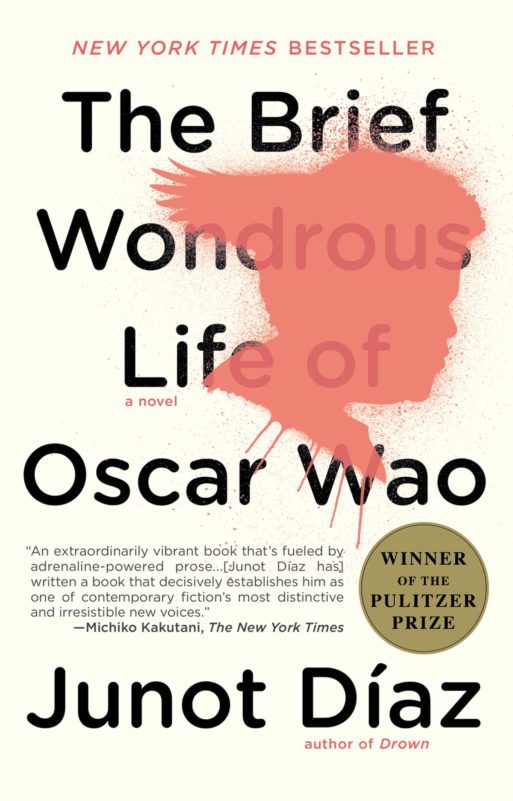 book cover for Junot Diaz's "the brief and wondrous life of Oscar Wao"