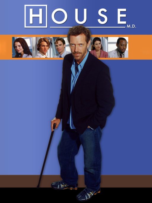 poster for the tv series "house"