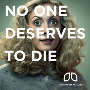 deserve to die, lung cancer society, advertisement, advocacy, lung cancer research