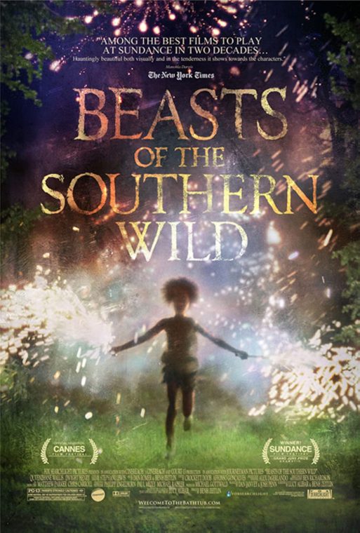movie poster for "beasts of the southern wild" 