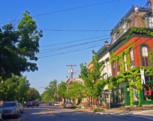 street view of historic cold spring, New york