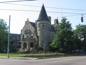 stone haunted house