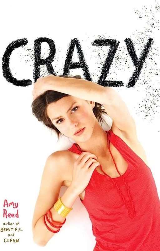 book cover for "crazy" by Amy reed