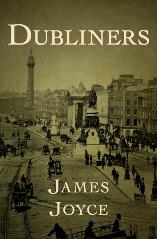 book cover for "Dubliners" by James joyce