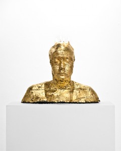 alex forsyth self portrait in gold