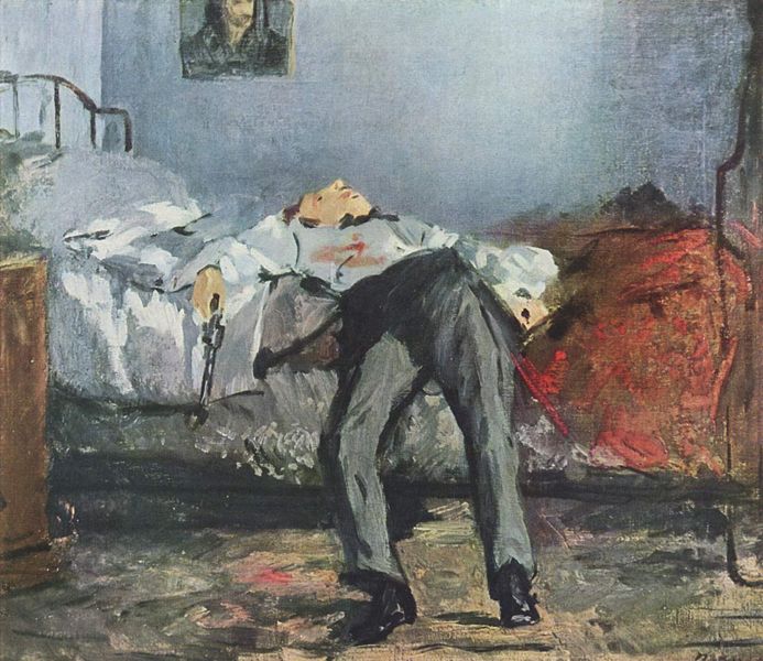 Le Suicidé by Manet