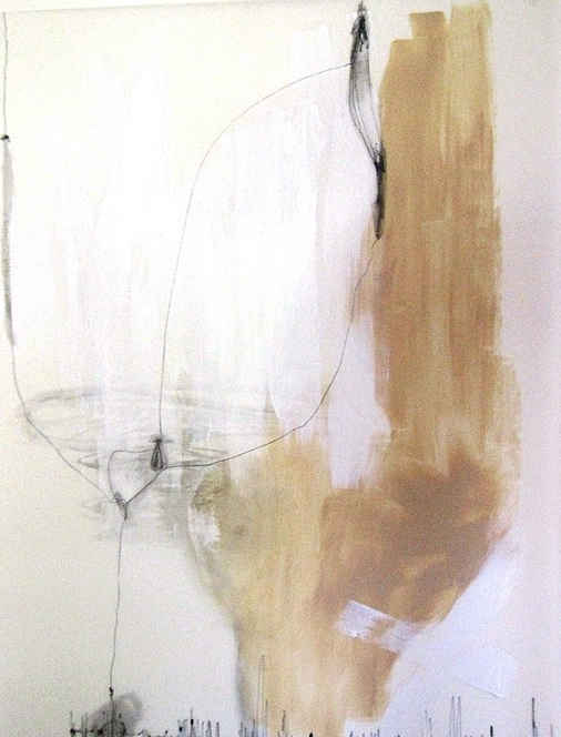 "Passing" Tracey Kessler. Acrylic, Ink, Charcoal, Graphite on Mylar (30 x 42") 2010