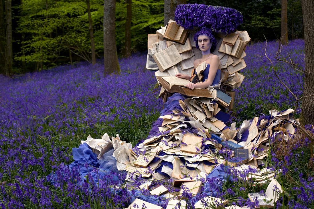 KirstyMitchell_14 purple flowers book dress