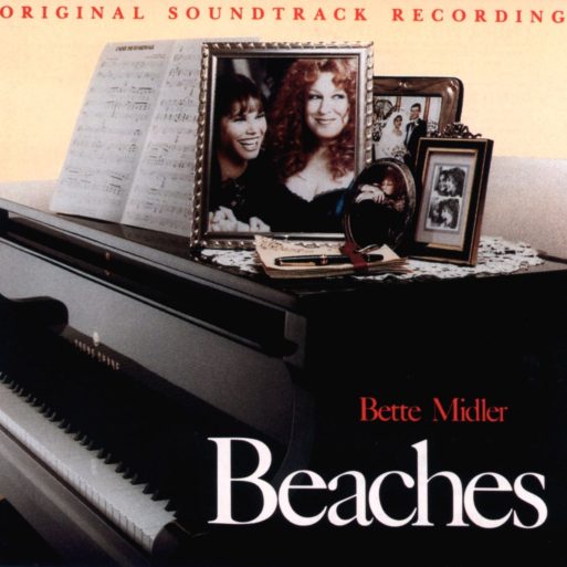 album cover for the soundtrack of the movie beaches