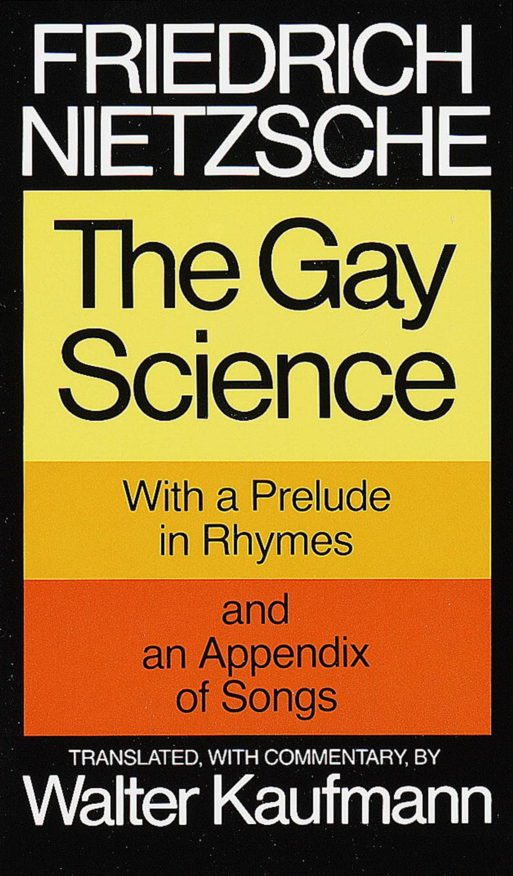 book cover for Friedrich Nietzsche's the gay science