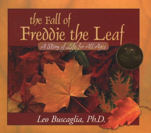book cover for Leo Buscaglia's "the fall of Freddie the leaf"