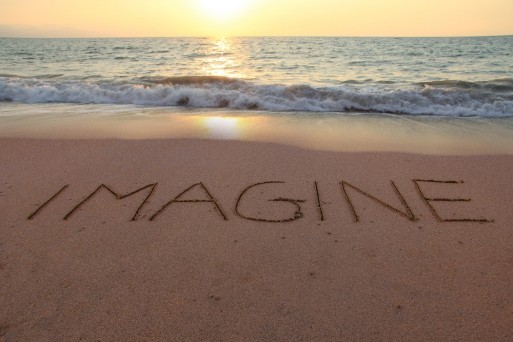 Imagine sunset guided imagery