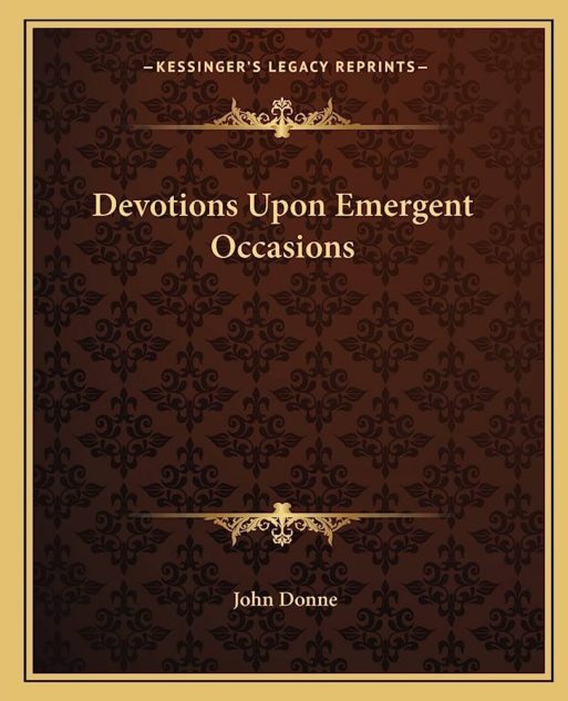 Book cover for Devotions upon emergent occasions by John Donne