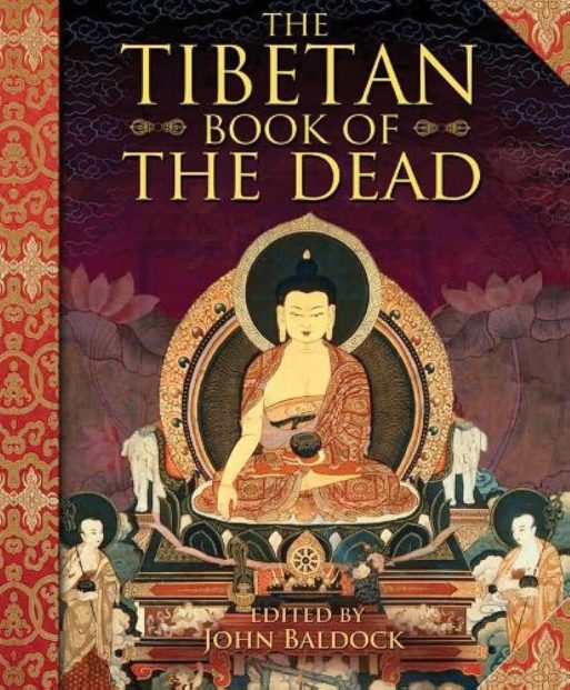 book cover for the Tibetan book of the dead