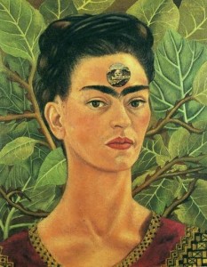 Frida Kahlo self portrait death mexican art