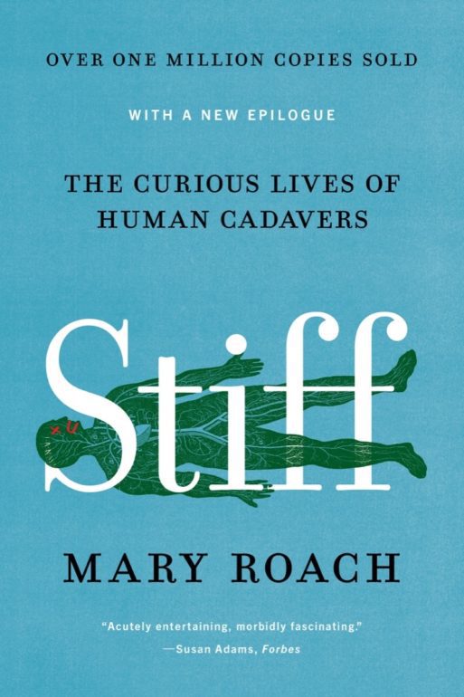book cover for Mary Roach's "stiff"