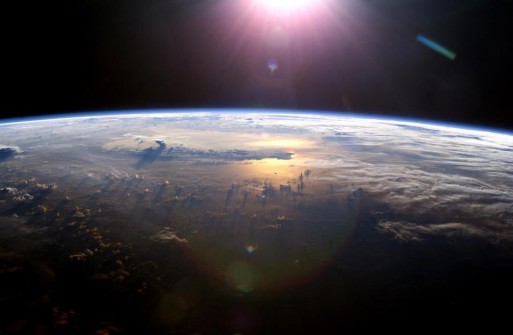 Photo of Earth to depict a celestial service