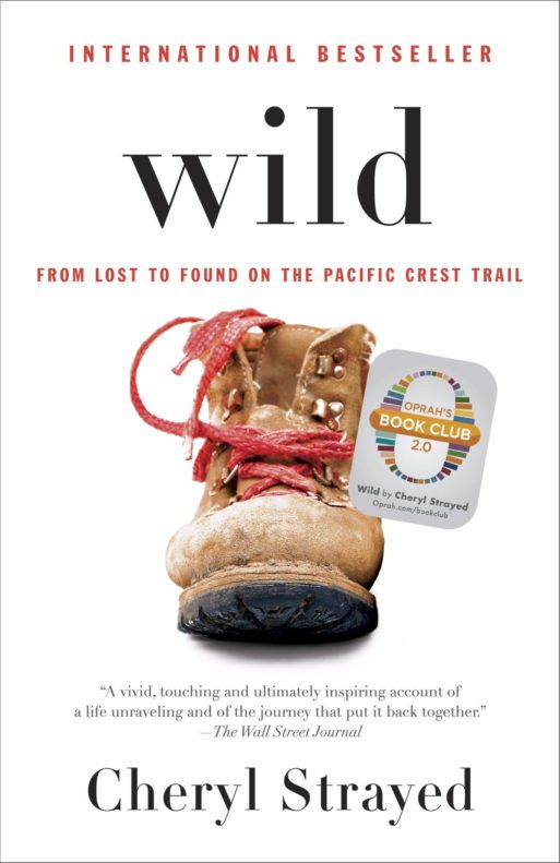 book cover for Cheryl Strayed's "wild"
