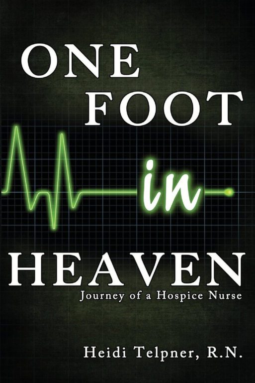 Book cover for Heidi Telpner's "one foot in heaven"