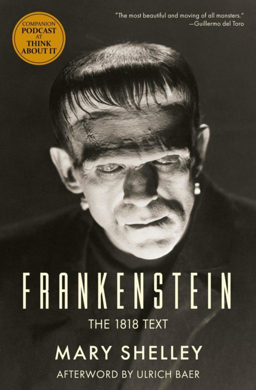 Book cover for Mary Shelley's "Frankenstein" 