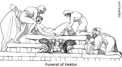 ancient greek burial rites