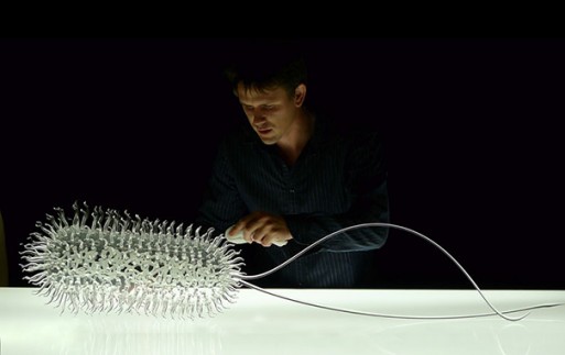 Luke Jerram, Luke Jerram sculpture, Luke Jerram E. coli, Virus art