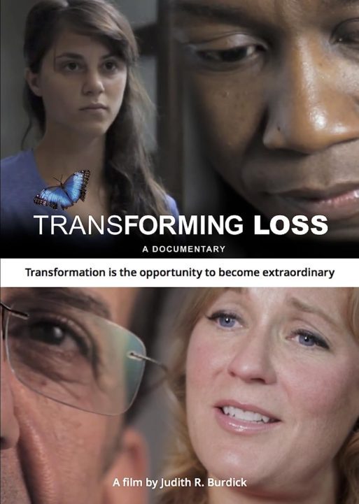 movie poster for the 2013 documentary "transforming loss"