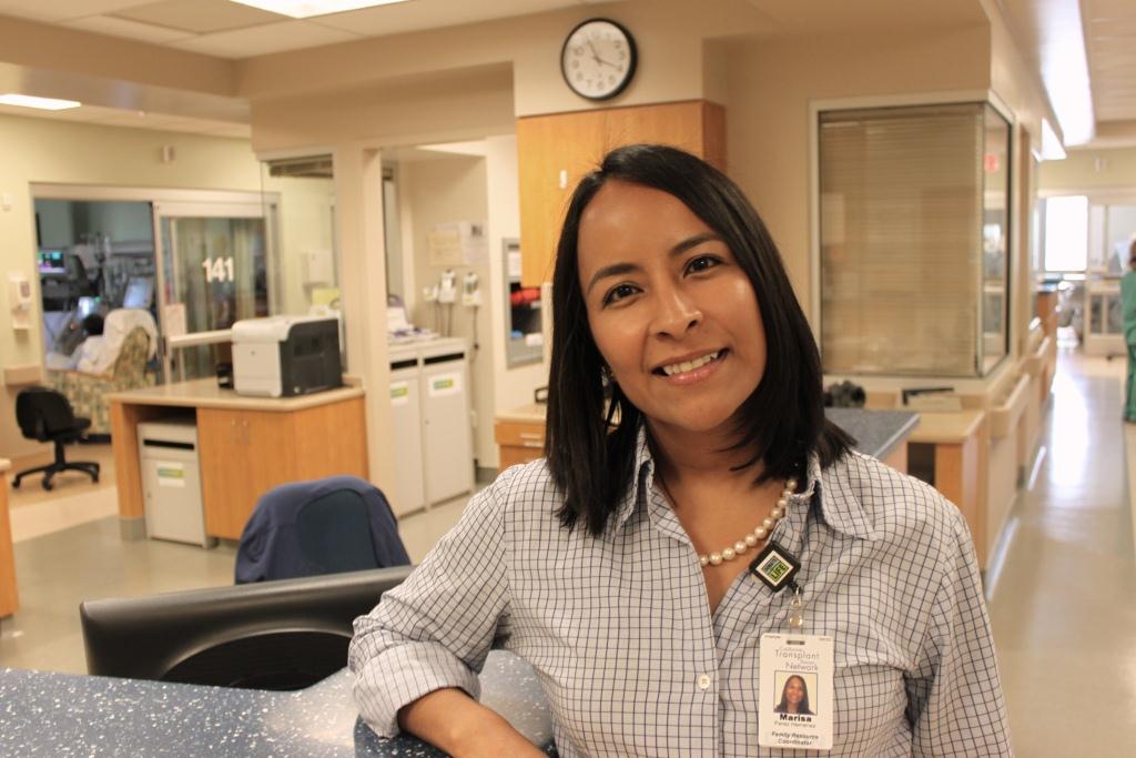 Marisa Hemenez at work