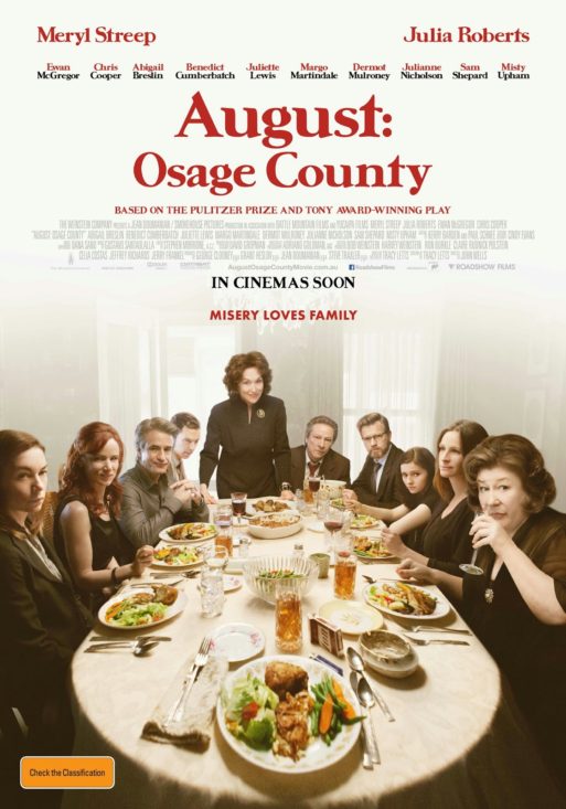 movie poster for "August: Osage county"