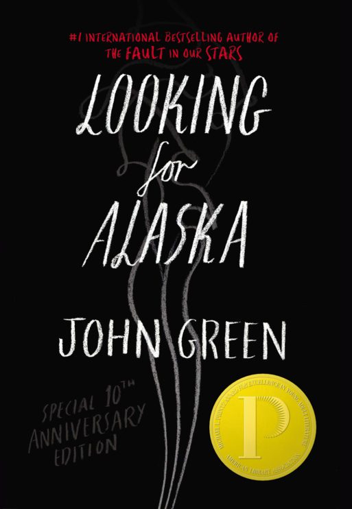 book cover for John green's "looking for Alaska"