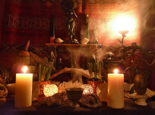 altar honoring the dead ancestors