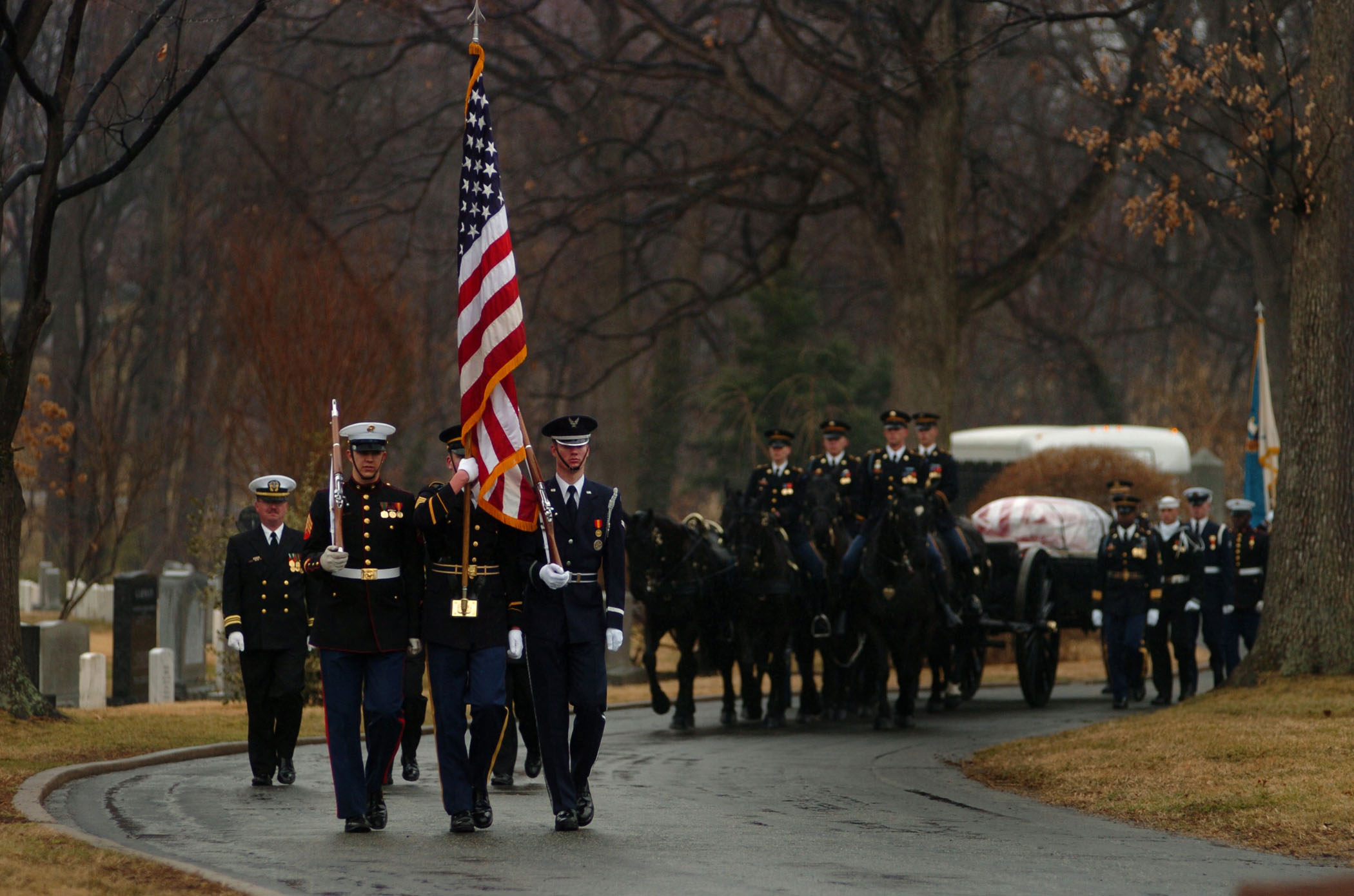 american military funeral