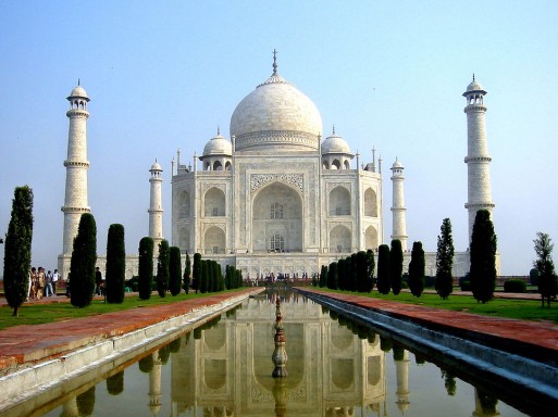 Taj Mahal is a monument expressing an emperor's grief after the loss of his wife