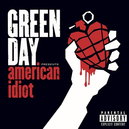album cover for greenday's "American idiot"