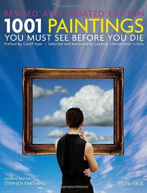book cover for "1001 paintings you must see before you die" 