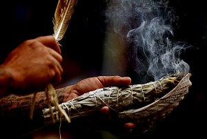 Sage smudge for Sacred Space 