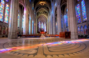 Labyrinth Grace Cathedral