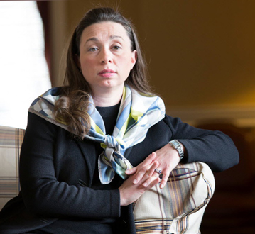 Marya F. Gibbons, funeral director and co-owner of Gibbons Funeral Home
