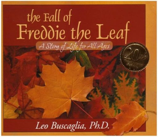 book cover for the fall of Freddie the leaf
