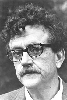 A portrait of Kurt Vonnegut