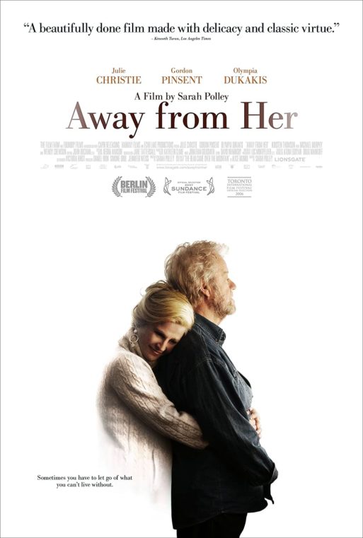poster for the film "away from her" directed by Sarah Polley 