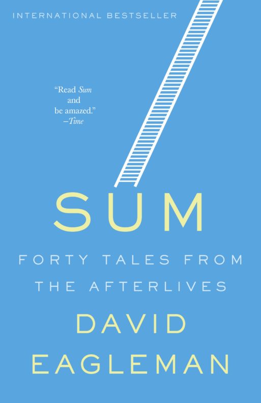 book cover for "sum" by David eagleman