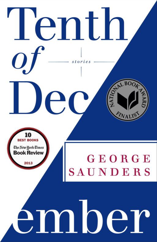book cover for "tenth of December" by George Saunders 